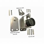 Klose besser - butoir mural inox de porte blindomax  crochet - 813