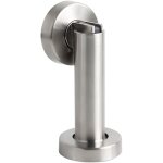 Butoir de porte magn�tique en aspect acier inoxydable - but�e de porte avec mat�riel de fixation au sol ...