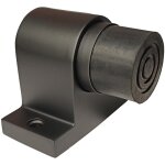 Butoir au sol pour porte lourde jusqu' 120 kg  ressort tout inox 304 couleur epoxy : blanc , gris ou ...