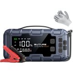Buture booster batterie voiture, 6000a 26800mah, dmarreur batterie voiture avec compresseur 160psi, ...
