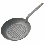 De buyer - pole  griller mineral b element 32 cm pole en fer strie
