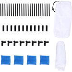 Cabine de peinture a�rographe, cabine de peinture portable avec rideau en maille, tente peinture pour ...