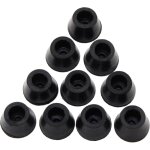Cabinet rond noir cas en caoutchouc table chaise jambe pied pied pieds protecteur anti - d�rapant circulaire ...