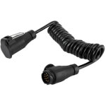 C�ble adaptateur 13 broches �tanche rallonge de prise de remorque 1, 6 m cordon flexible pour voiture, ...