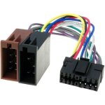 Cable adaptateur faisceau iso compatible avec autoradio jvc connecteur 16 pin