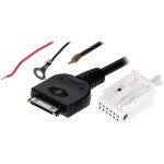 Cable adaptateur aux ipod compatible avec citroen peugeot siemens vdo rd4 Cable adaptateur aux ipod compatible avec citroen peugeot siemens vdo rd4