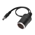 C�ble d'alimentation avec prise allume - cigare femelle et connecteur dc 5. 5 x 2. 1mm femelle