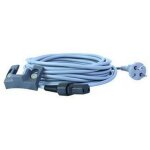 C�ble alimentation secteur gris 10m pour aspirateur nilfisk advance 21545900