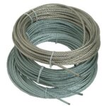 C�ble �me m�tallique 7 torons 7 fils. inox aisi 316 souple. diam�tre 1. 5 mm. rouleau de 100 m - fgc ...