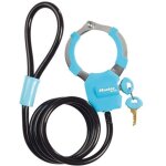 Cable antivol � cl� avec menotte 1m. - master lock