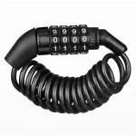 Câble antivol max. 150 cm antivol casque antivol cadenas à combinaison avec code à 4 chiffres antivol ... Câble antivol max. 150 cm antivol casque antivol cadenas à combinaison avec code à 4 chiffres antivol ...