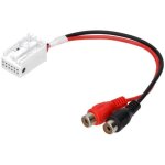 Cable autoradio adaptateur rca compatible avec audi ap05 changeur cd usine