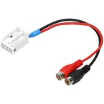 Adnauto - cable autoradio adaptateur rca compatible avec bmw 3 e90 changeur cd usine
