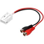 Cable autoradio adaptateur rca compatible avec bmw 5 7 x5 z3 z4 mini cooper changeur cd usine