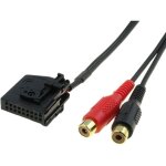 Cable autoradio adaptateur rca compatible avec seat altea leon toledo skoda octavia vw caddy golf passat ...