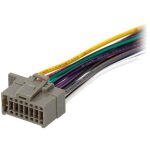 Cable autoradio panasonic 16pin fils nus - connecteur noir