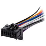 Adnauto - cable autoradio pioneer 16pin fils nus - connecteur noir 1 Adnauto - cable autoradio pioneer 16pin fils nus - connecteur noir 1