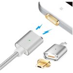 Câble de charge magnétique led, adaptateur de chargeur pour android, micro usb Câble de charge magnétique led, adaptateur de chargeur pour android, micro usb