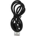 C�ble de charge magn�tique pour montre connect�e 2p, c�ble usb de remplacement noir, 4. 0mm / 0. 2in ...