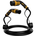 C�ble de charge pour v�hicule �lectrique - dewalt - 7, 4kw - type 2 - 5 m - c�ble tpu - 32a - 230v ac ...