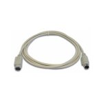 Cable clavier ps / 2 mini - din6 male - mini - din6 femelle / 2m