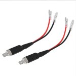 Tonysa cble de conversion h1 led, 2 pices h1 led connecteur de cblage de conversion unique adaptateur ...
