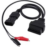 C�ble de diagnostic, 3 broches � 16 broches connecteur adaptateur obd2 c�ble de diagnostic, connecteur ...