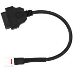 Cable de diagnostic de scanner de moto de lecteur de code d'erreur d'obd2 � 4 broches adapt� pour yamaha ...