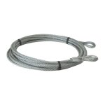 Sodise - cble elingue de remorquage galvanis 2t5 diam 12 mm x10 m idmat - s18502