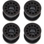 C�ble de levier de changement de vitesse portable, ?illet en plastique noir, 4 pi�ces, 4s6p7412aa pour ...