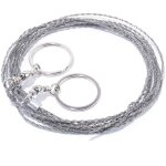 Cble mtallique fil de scie fil de travail du bois super fin scie fil anneau fil scie - taille : 2 m ...