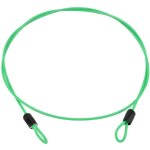 C�ble de s�curit� en acier inoxydable � double boucle pour v�lo, scooter c�ble en acier blind� avec ?illets ...