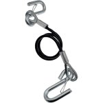 C�bles de s�curit� pour remorque ? c�ble de frein de s�curit� de 70 cm pour camping - car ? fil � ressort ...