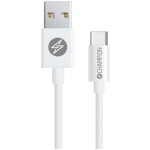 Cable usb a vers usb c 3m blanc