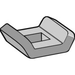 Cablofil - eclisse - pour chemin de cable - ce25 - ez - par 50 558011