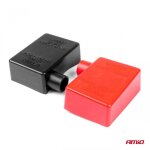Cache - bornes de batterie, lot de 2, amio - 03080