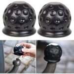 Cache - boule pour crochet de remorque ? lot de 2 pour attelages de remorque � boule jusqu'� 50 mm ? ...