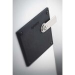 Cache d�coratif pvc - d�cor : noir ojmar