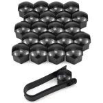 Cache ecrou 19 mm, 20 pi�ces 19mm boulon ecrou couvre, capuchons protection hexagonal pour �crous de ...