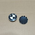 Cache - moyeu bmw 56mm ? capuchon centre jante aluminium pour s�rie 1 � 6, x1 - x6, 320gt, accessoire ...