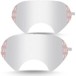 Cache - objectif d�tachable compatible avec les masques 3m 6885, 6000, 6800, 6900, paquet de 30, cache ...