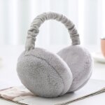 Cache - oreilles extrmement doux pour enfants et adultes de la plus haute qualit gris taille unique ...