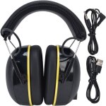 Cache - oreilles de protection auditive, protecteur auditif bluetooth confortable rechargeable avec connexion ...