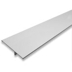 Schulte - cache rail pour porte coulissante intérieure 115 mm Schulte - cache rail pour porte coulissante intérieure 115 mm