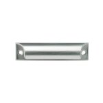Poignée tirette de longueur 70mm finition alu naturel cadap 772 / 22v Poignée tirette de longueur 70mm finition alu naturel cadap 772 / 22v