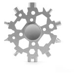 Cadeau homme, outil multifonction flocon de neige 23 en 1 avec fonction fidget spinner, �quipement de ...