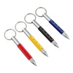Cadeau homme, stylo multifonction 6 en 1, 4pcs stylo  bille multifonction avec boucle ronde, cadeau ...