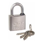 Cadenas city 30 nickele satin� anse inox 3 cles varie - iseo