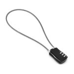 Gabrielle - cadenas  cable rtractable, cadenas  combinaison numrique avec 41 cm cable pour moto vlo ...