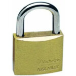 Cadenas � cl� 1322lg laiton - largeur du coffre : 30 mm - hauteur de l'anse : 30 mm vachette